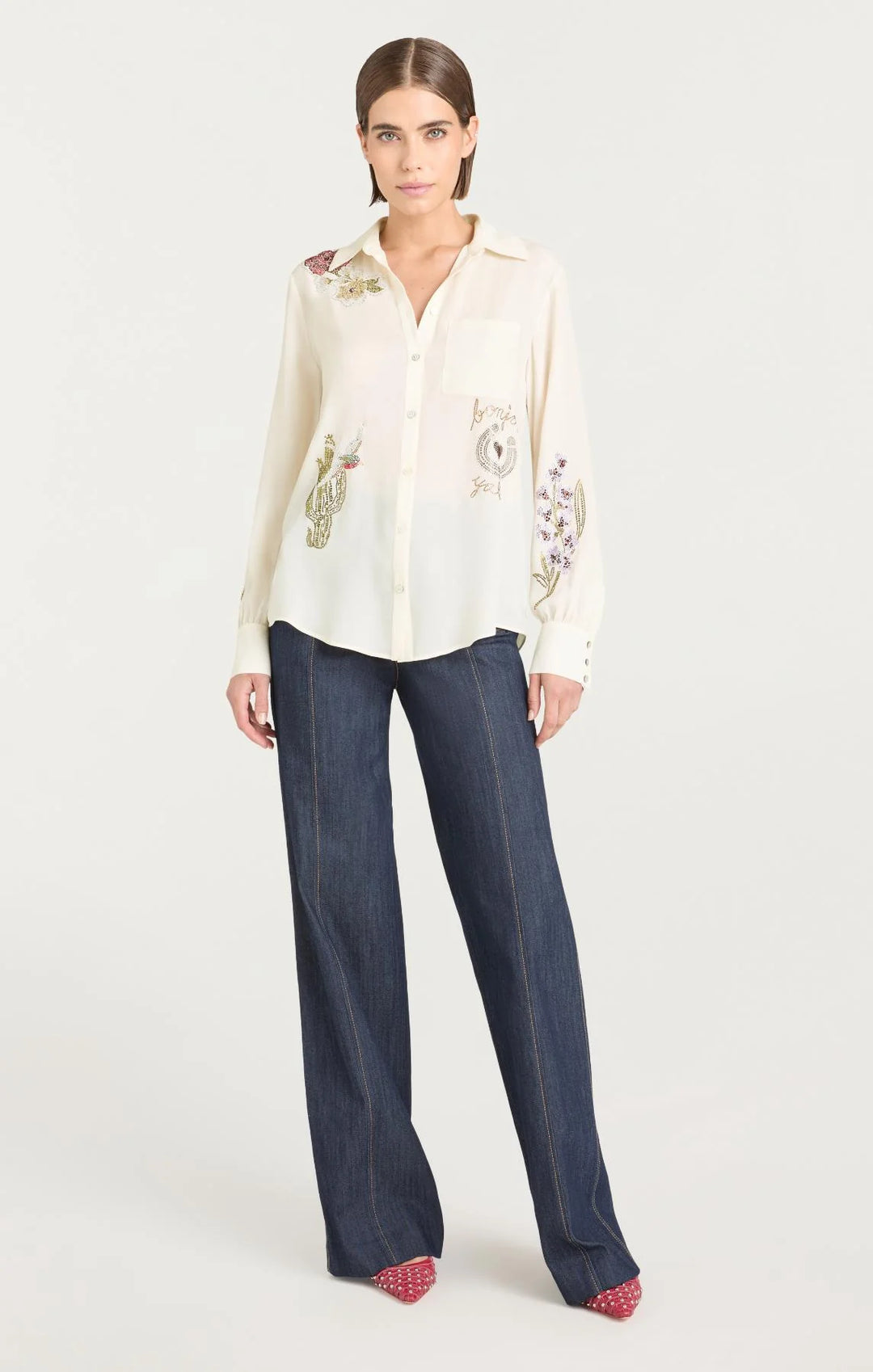 Western Amour Blanche Top
