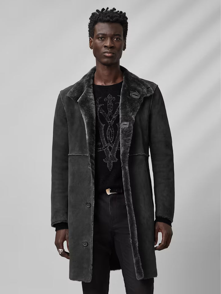 ELLWOOD SHEARLING COAT