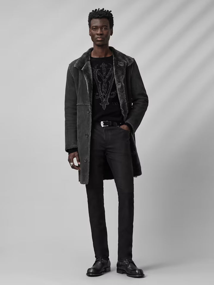 ELLWOOD SHEARLING COAT