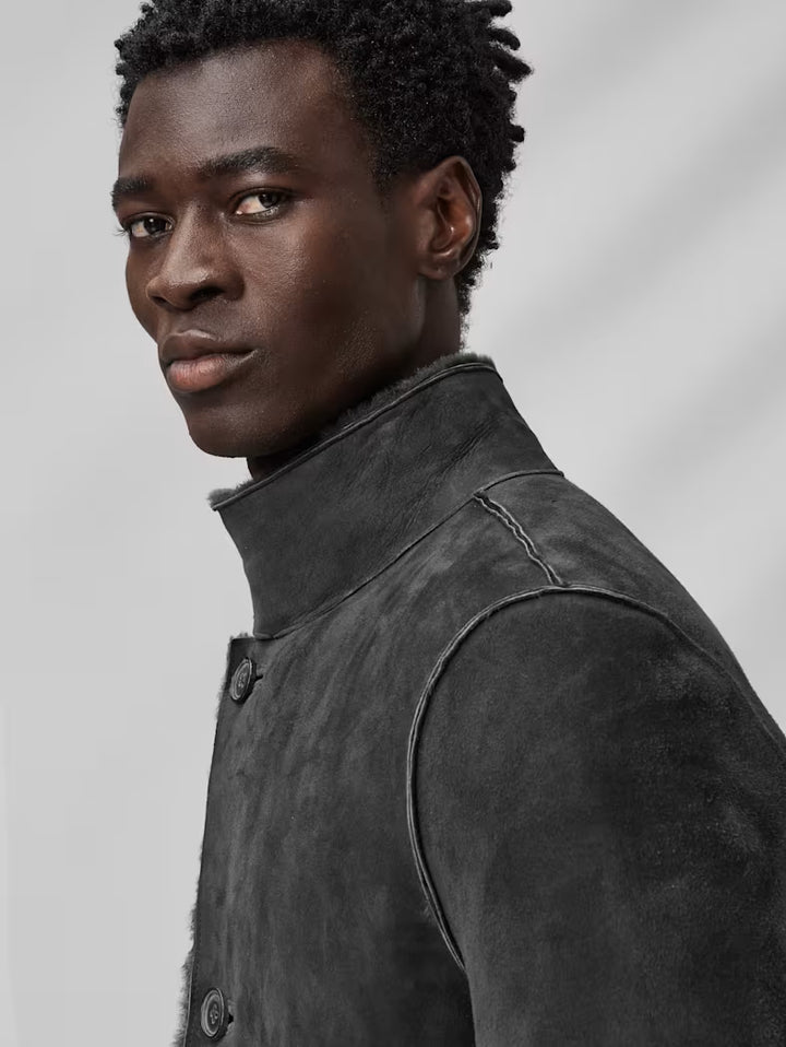 ELLWOOD SHEARLING COAT