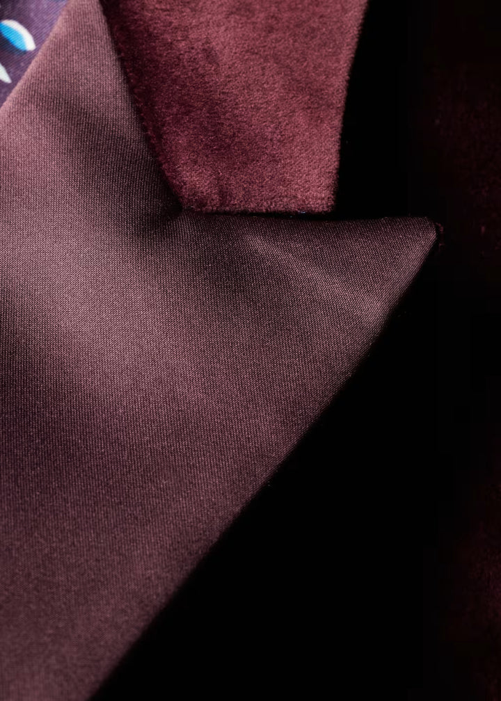 The Soho - Tailored-Fit Velvet Evening Blazer