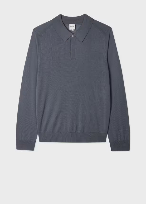 Long-Sleeve Polo Shirt