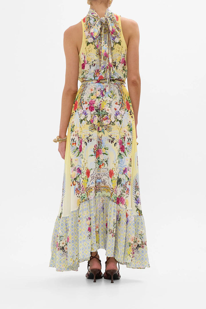 Necktie Dress Elastic Waist