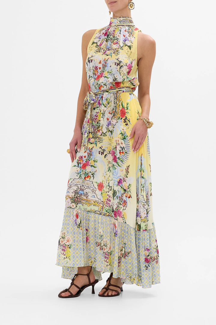 Necktie Dress Elastic Waist