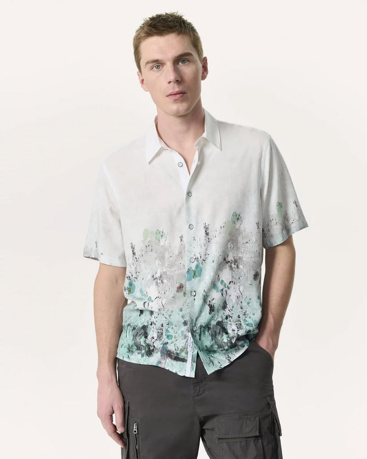 Printed Dalton Short Sleeve Shirt