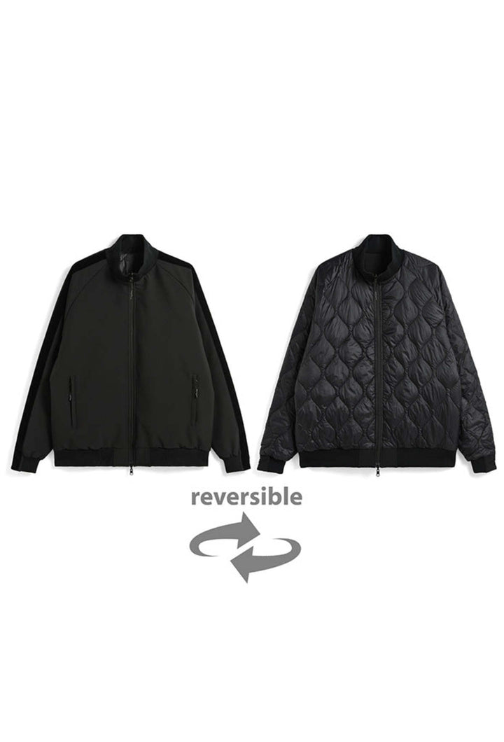 Reversable Jersey Down Jacket