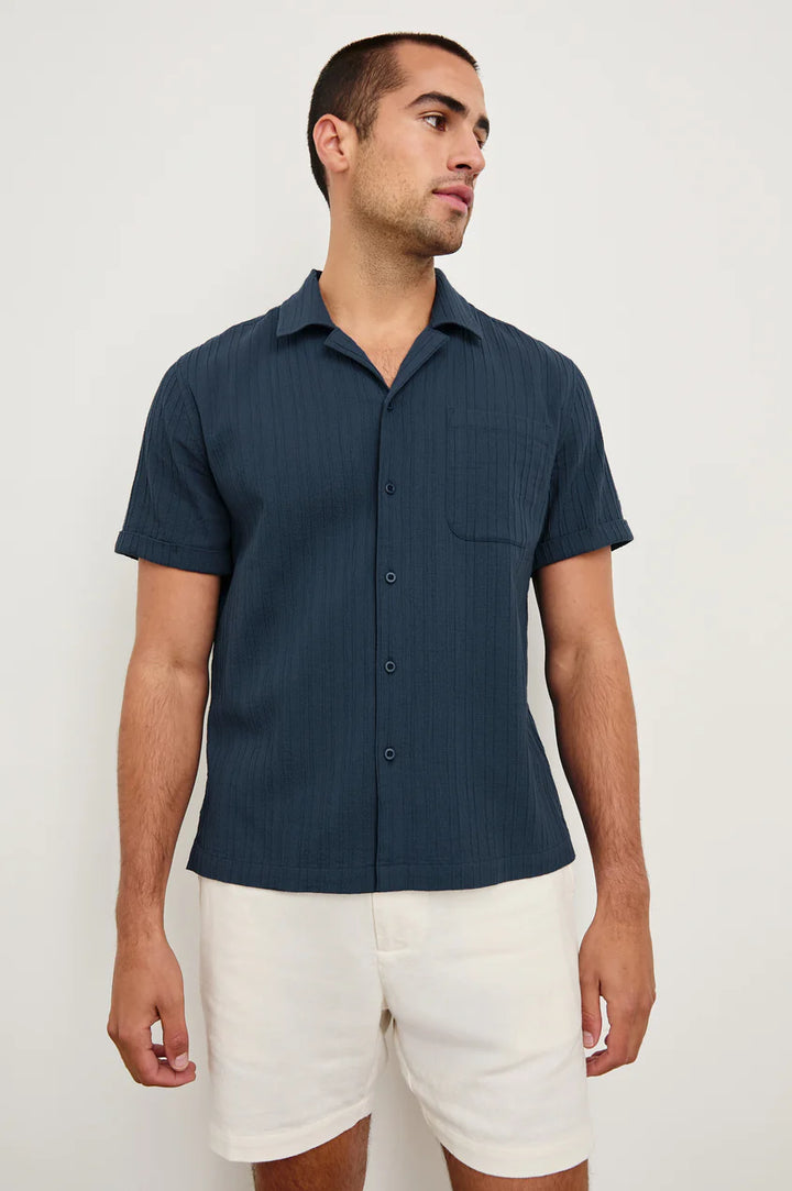 Ohana Shirt in Sea Blue