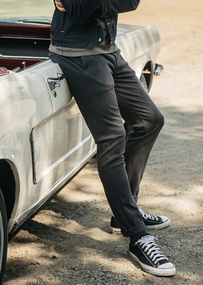The Axe Denit Slim Chinos