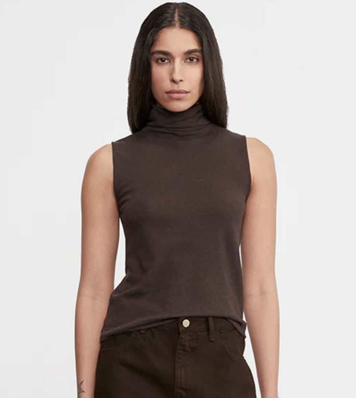 Cashmere Sleeveless Halter