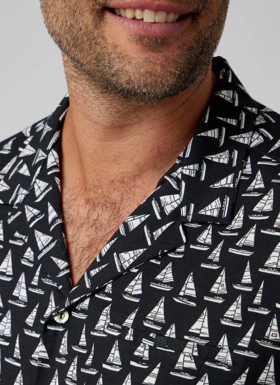 Sailboats Short Sleeve Shirt