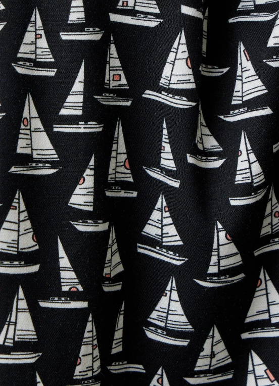 Sailboats Short Sleeve Shirt