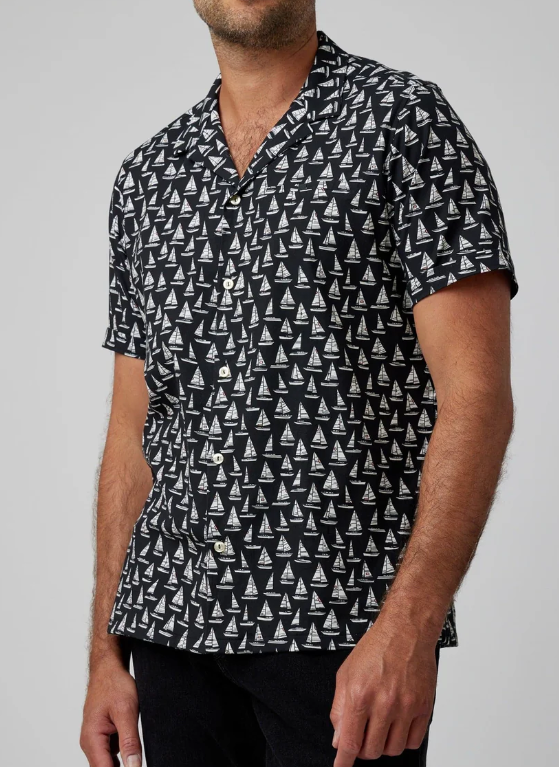 Sailboats Short Sleeve Shirt