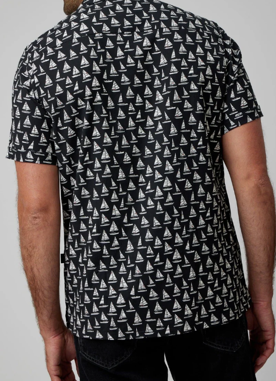 Sailboats Short Sleeve Shirt