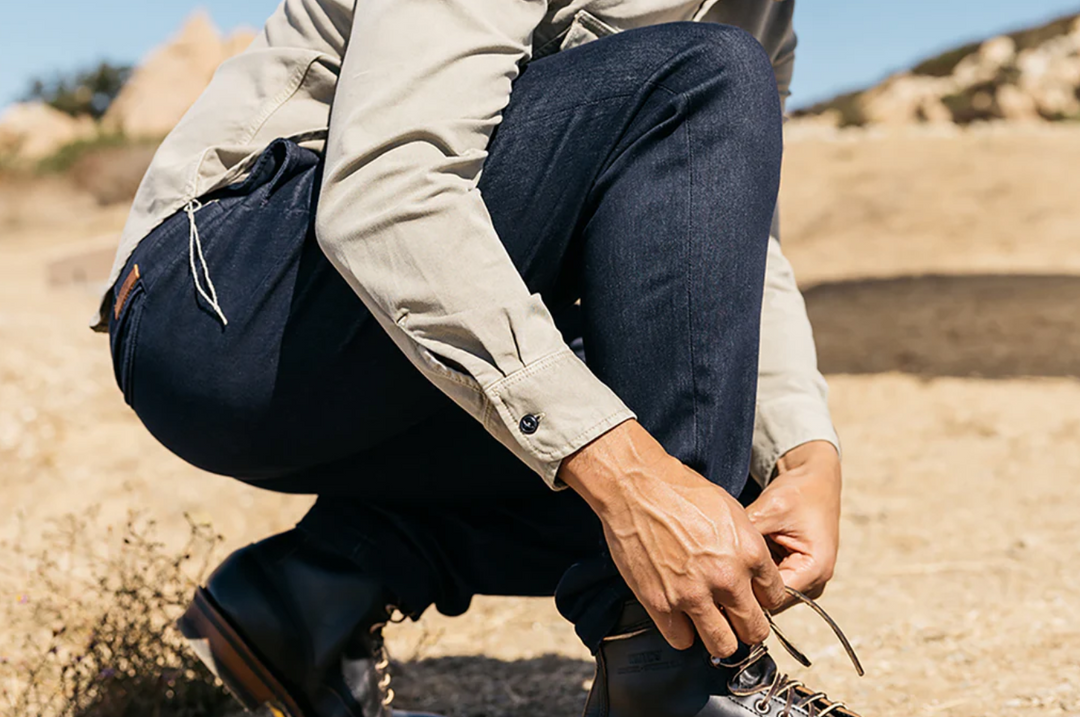 The Axe Denit Slim Chinos