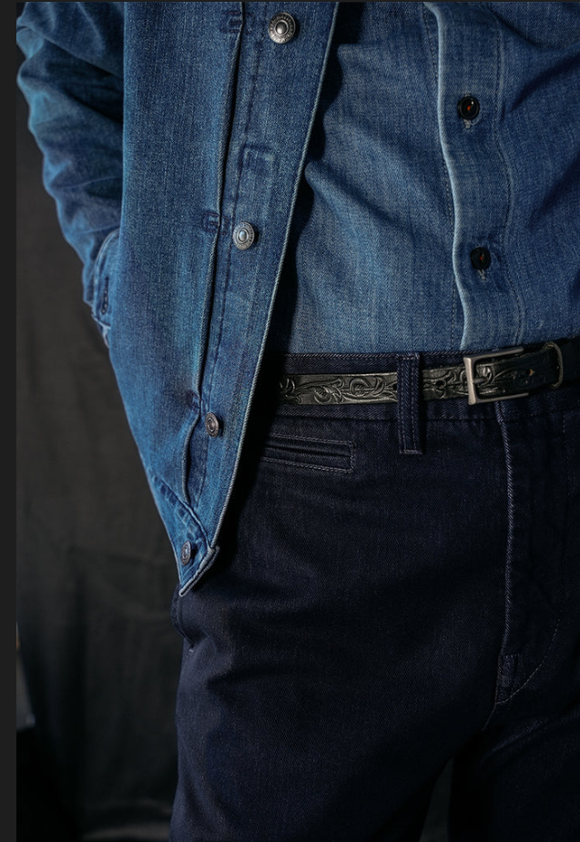 The Axe Denit Slim Chinos