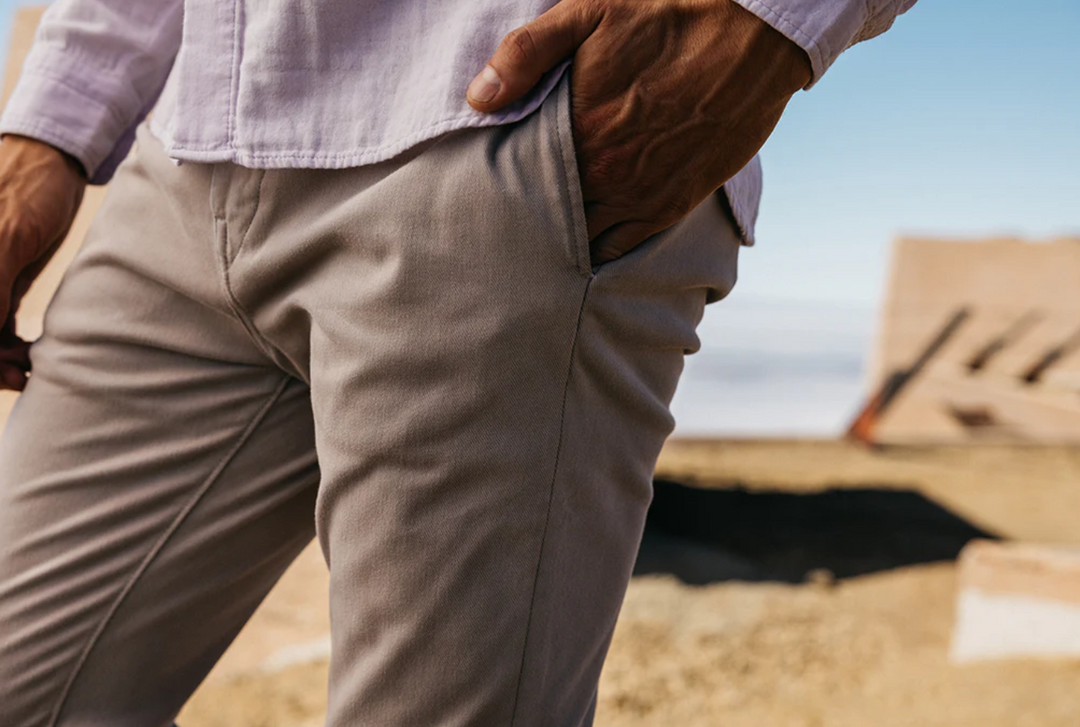 The Axe Denit Slim Chinos
