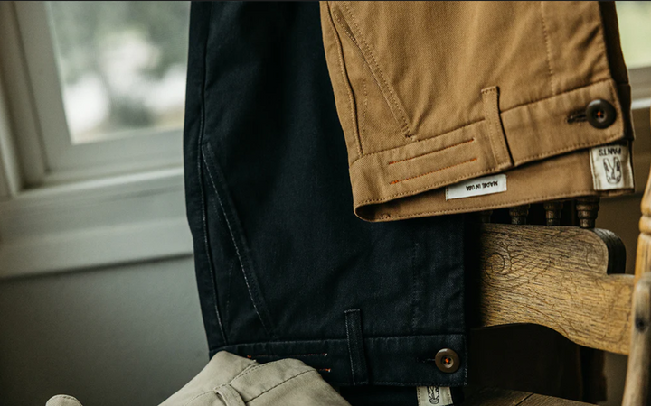 The Axe Denit Slim Chinos