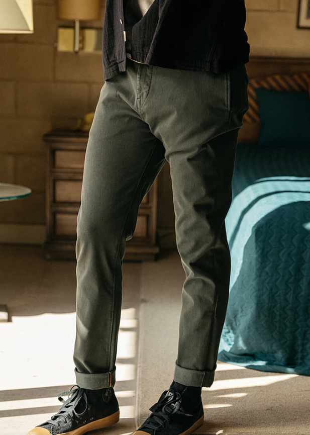 The Axe Denit Slim Chinos
