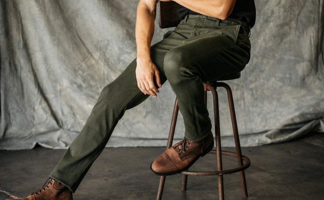 The Axe Denit Slim Chinos