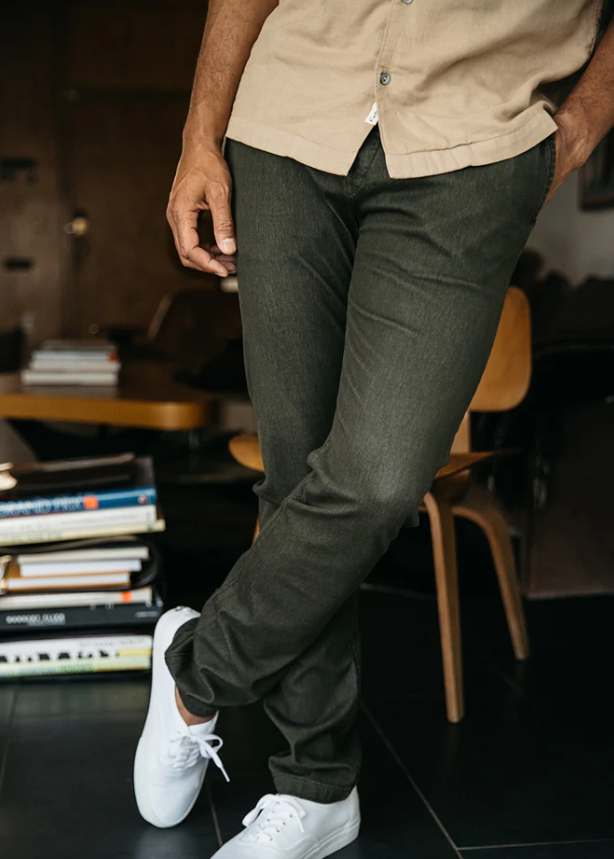 The Axe Denit Slim Chinos