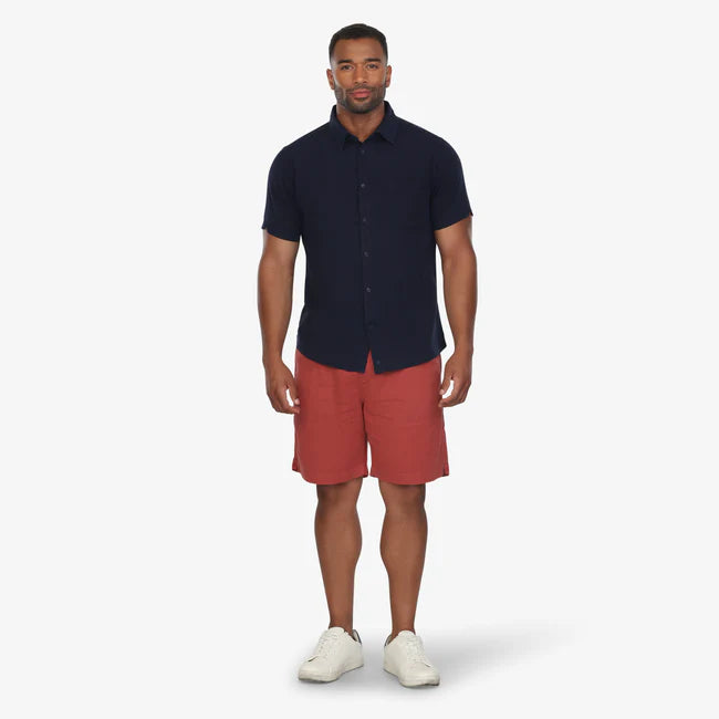 Indigo Linen Shirt