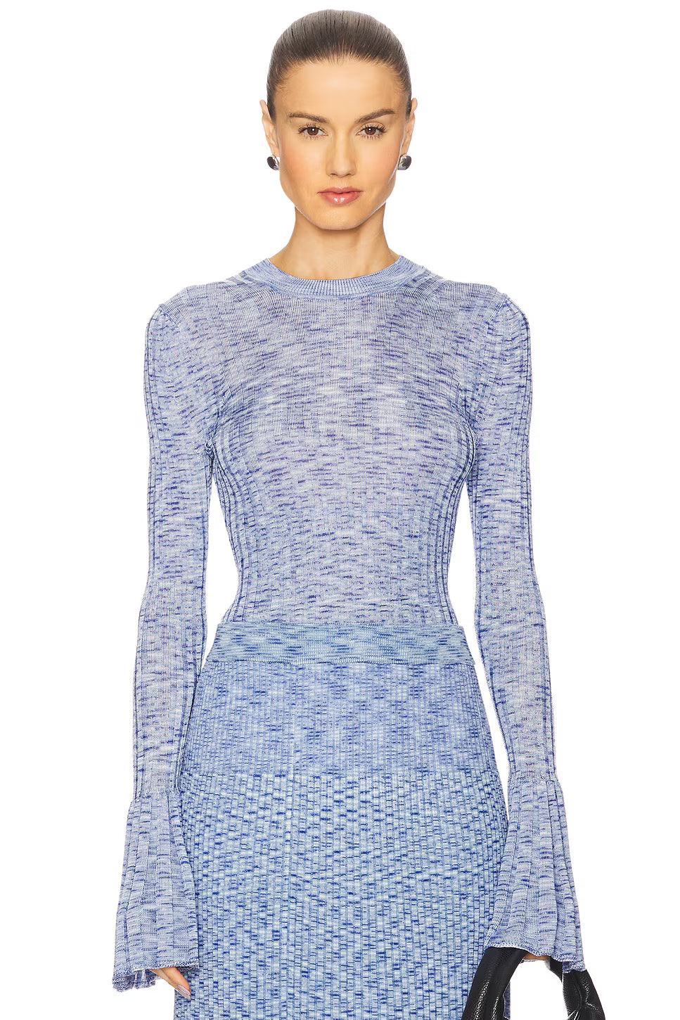 Mouline Bell Sleeve Sweater