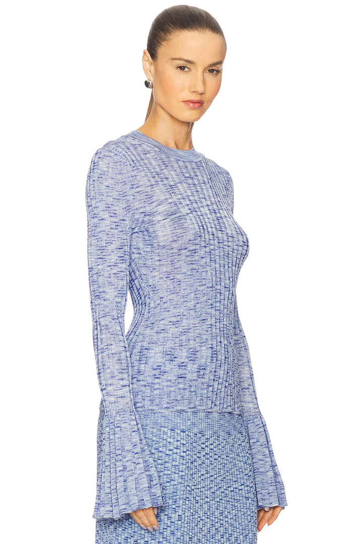 Mouline Bell Sleeve Sweater