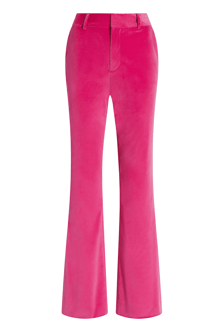 Chenille Velvet Pant Pink, 8