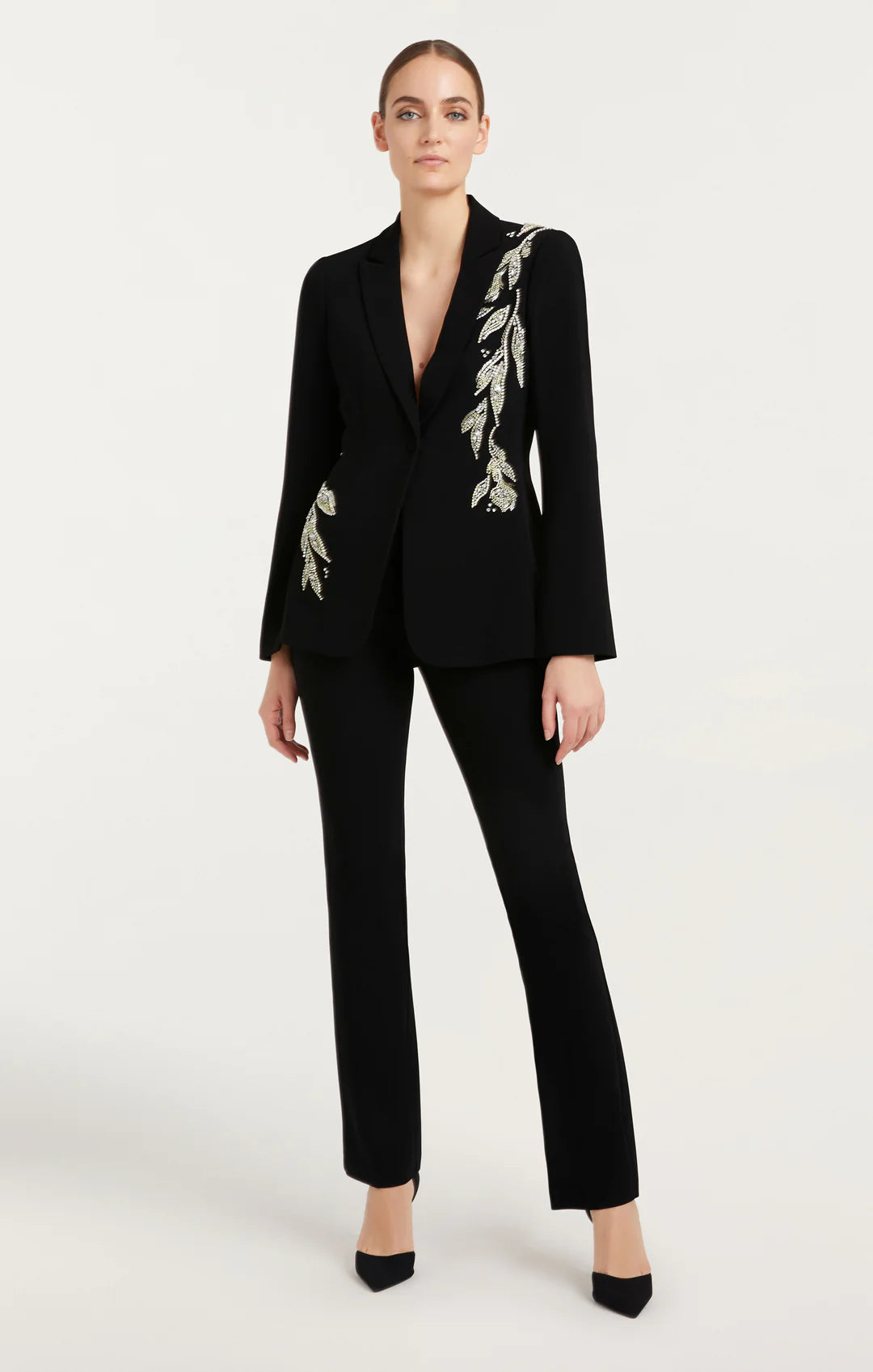 Chenille Velvet Pant Black, 4