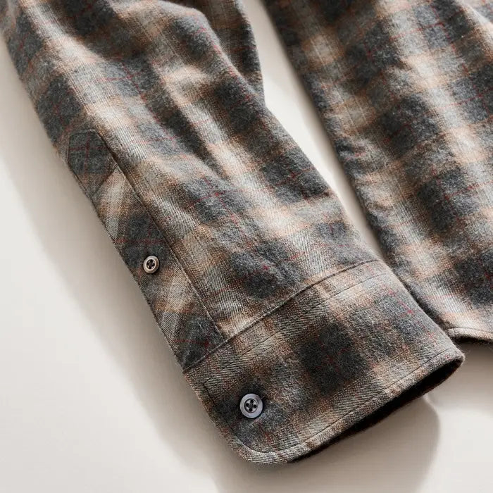 Melange Grid Plaid Wilson Shirt