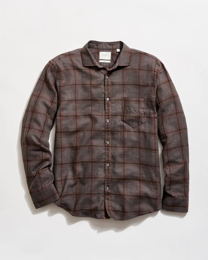 Grid Plaid Pickwick Shirt