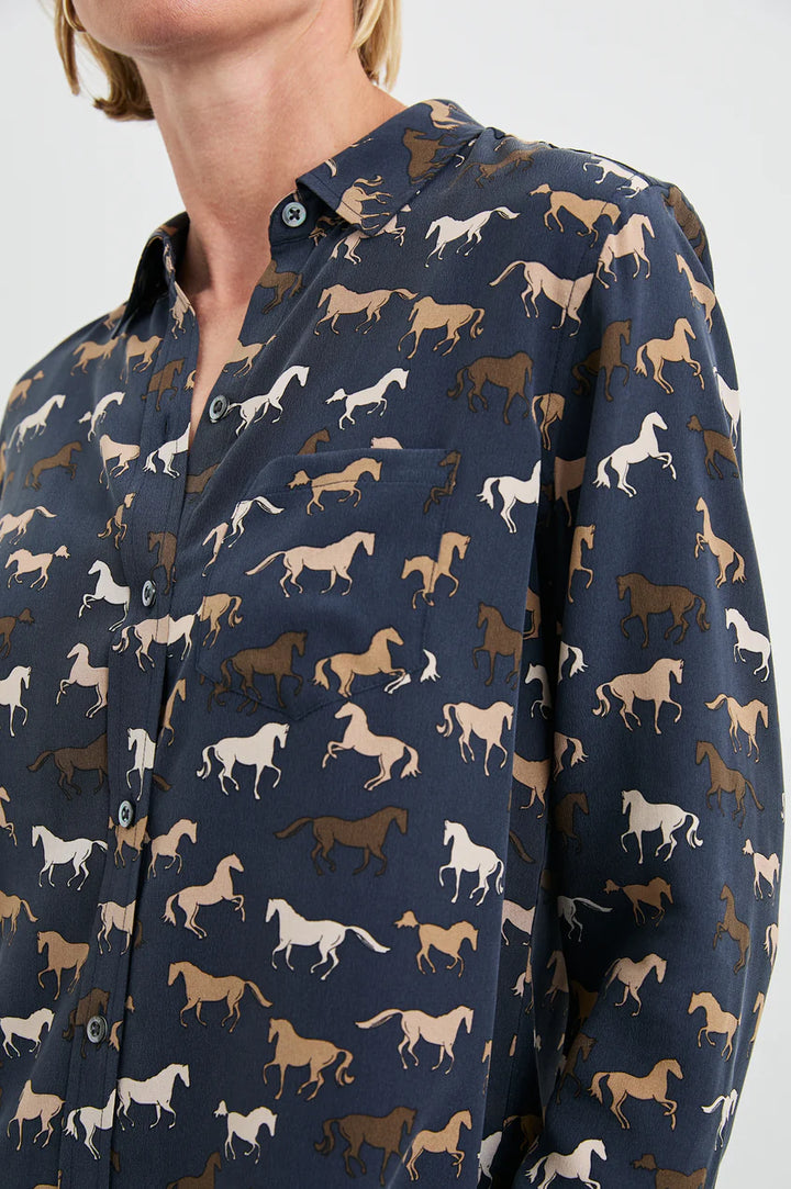 Kate Shirt in Horses