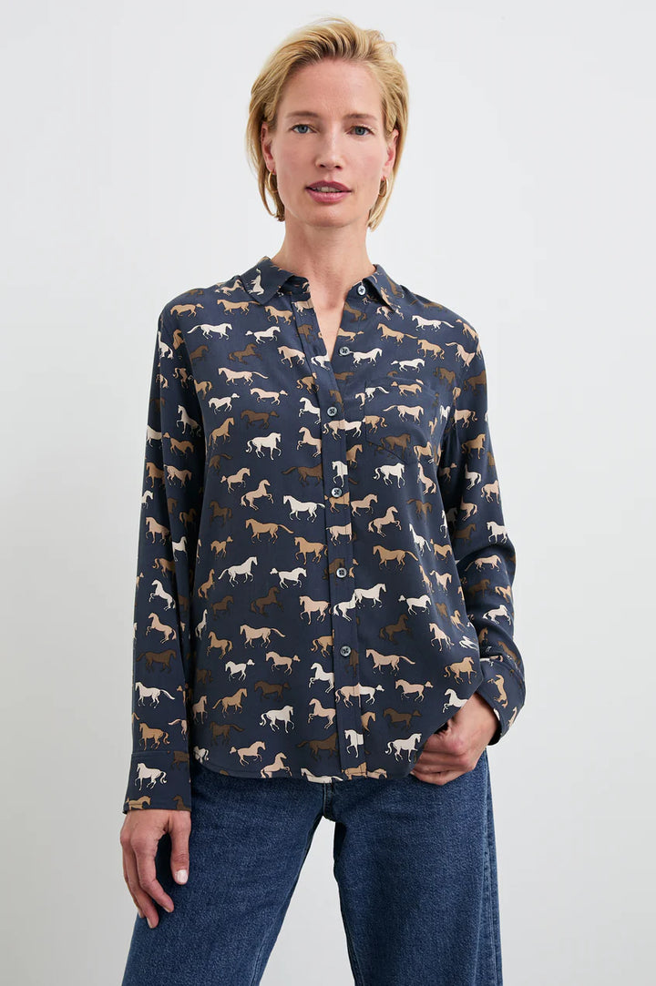 Kate Shirt in Horses