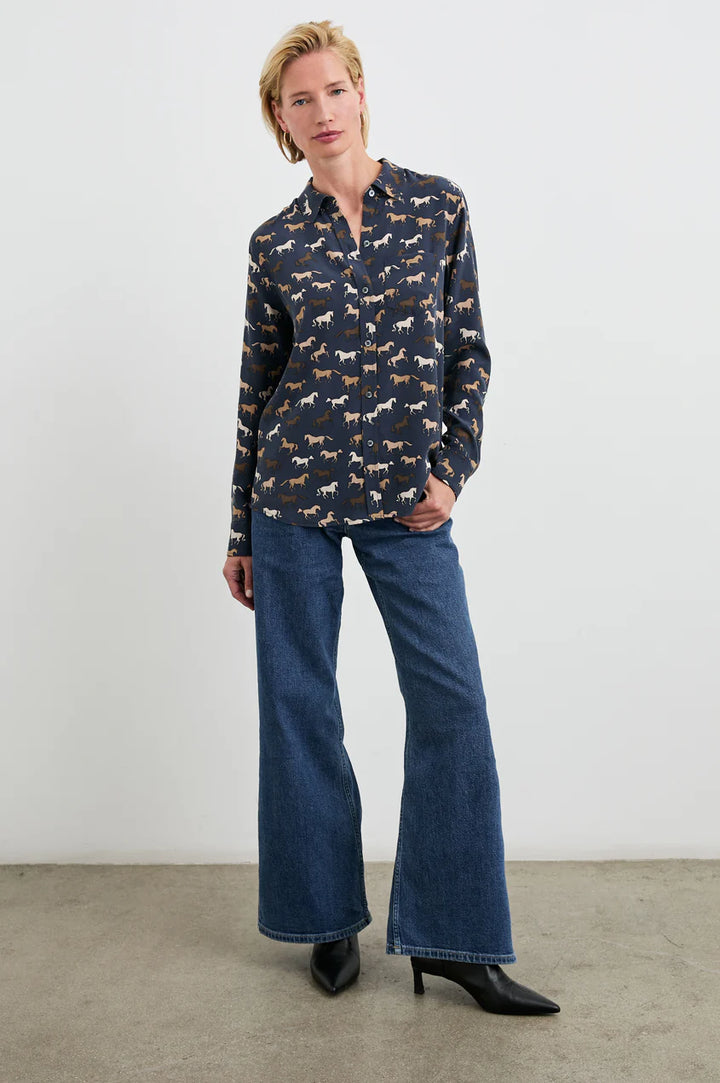Kate Shirt in Horses