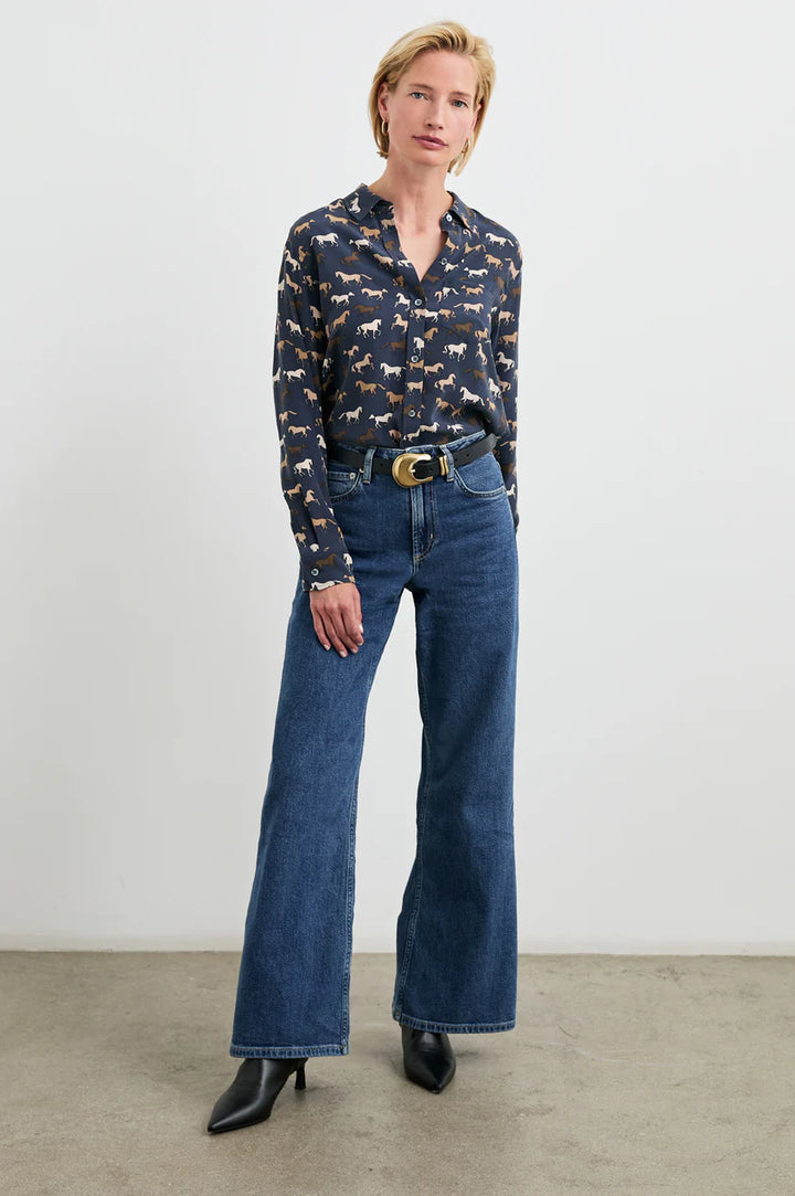Kate Shirt in Horses