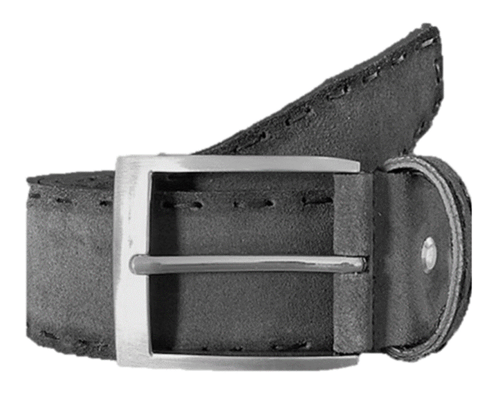 Genuine Vintage Suede Leather Belt