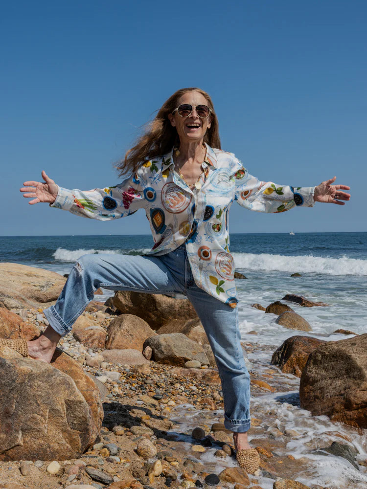 Lampi Button Down in Lunch