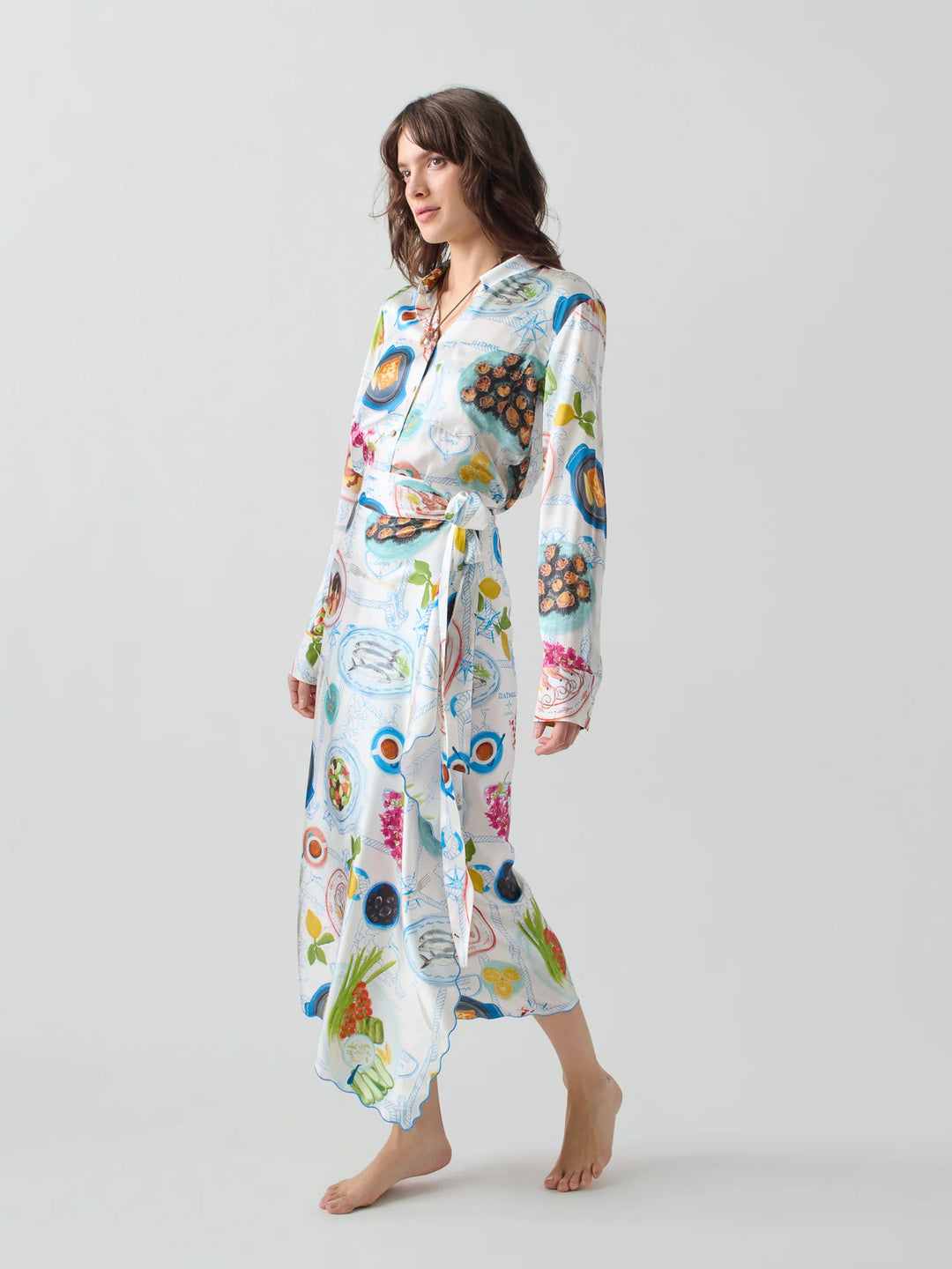 Lampi Button Down in Lunch