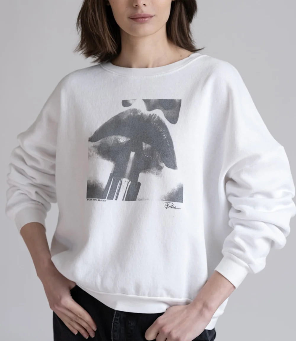 My Lips Are Sealed Sweatshirt