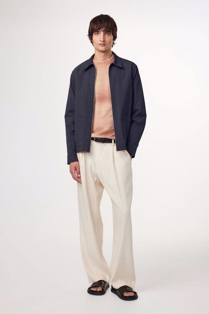Virgil Poplin Hybrid Zip Shirt
