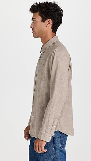Wyatt Shirt in Walnut
