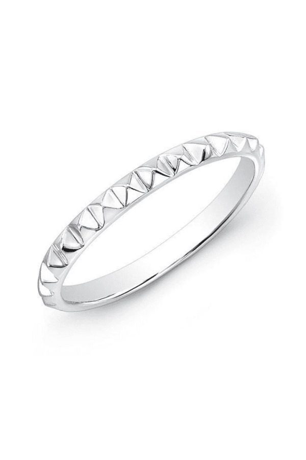 14kt Pyramid Stacking Ring