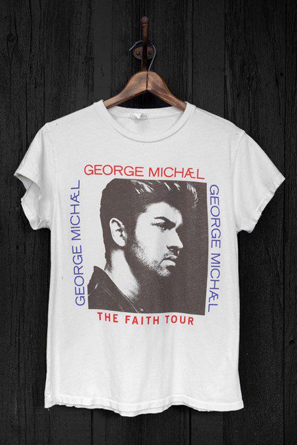 George Michael The Faith Tour Tee
