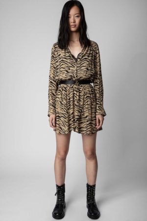 Zadig and Voltaire Rinka Tiger Dress
