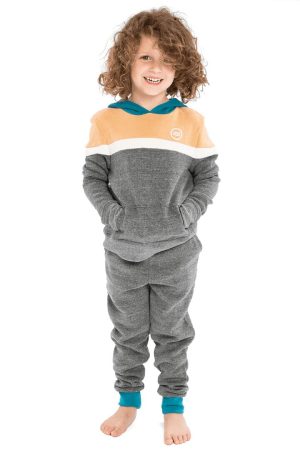Sol Angeles Color Block Pullover Hoodie for children