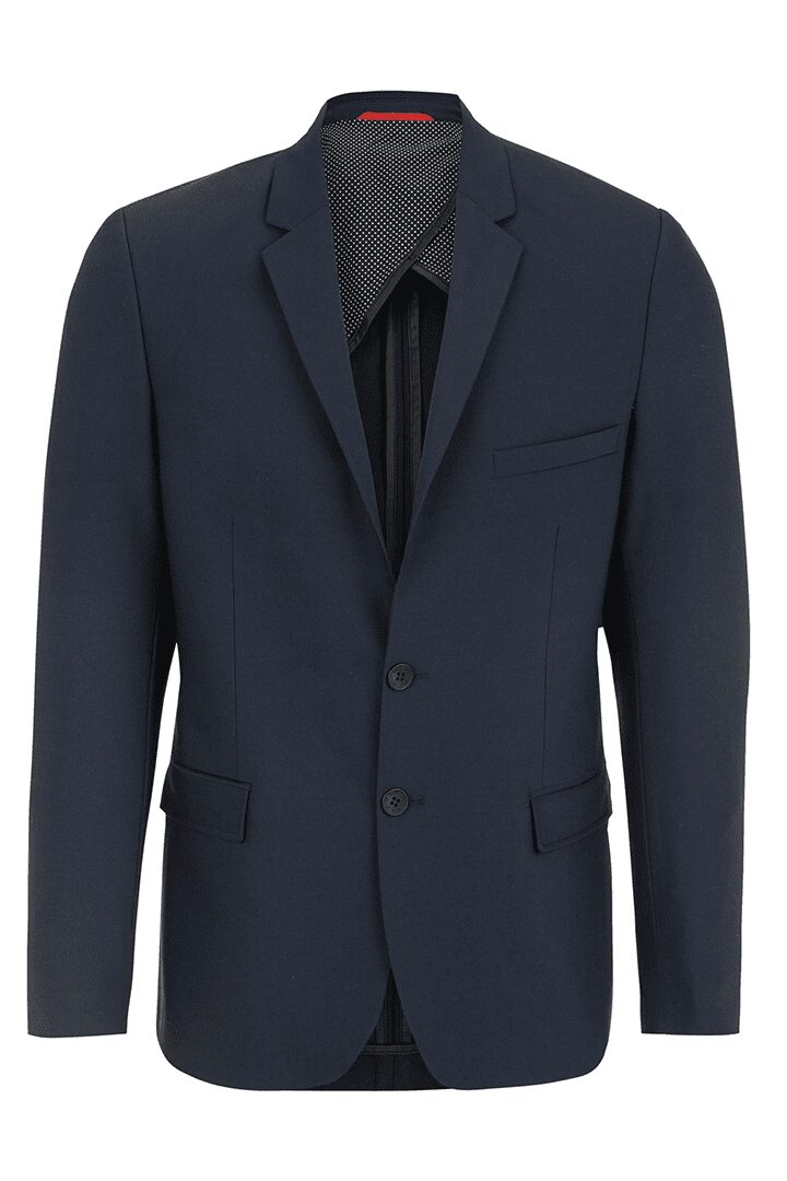 Navy blue Formal Blazer For Men