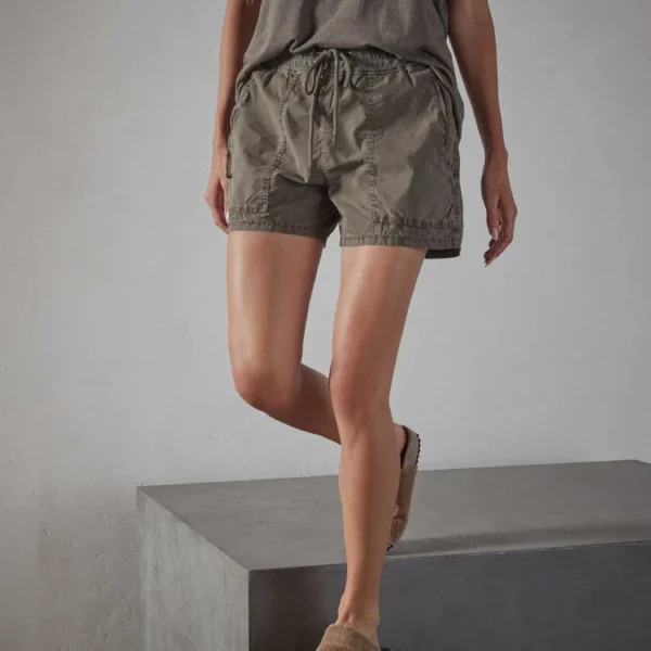 Grey Jeans Shorts Pants for Women