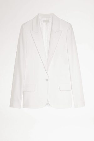 White Official Coat for Women