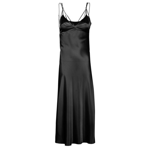 Simple Full Black Dress For Women