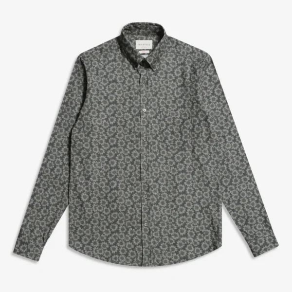 Far Afield MOD Button Down L or S Shirt front view